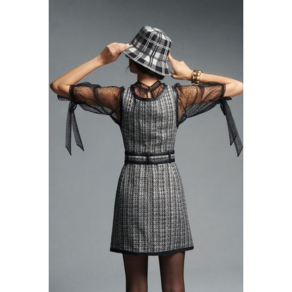 NWT Anthropologie Maeve Tweed Mini Dress, size 2 - Picture 3 of 4